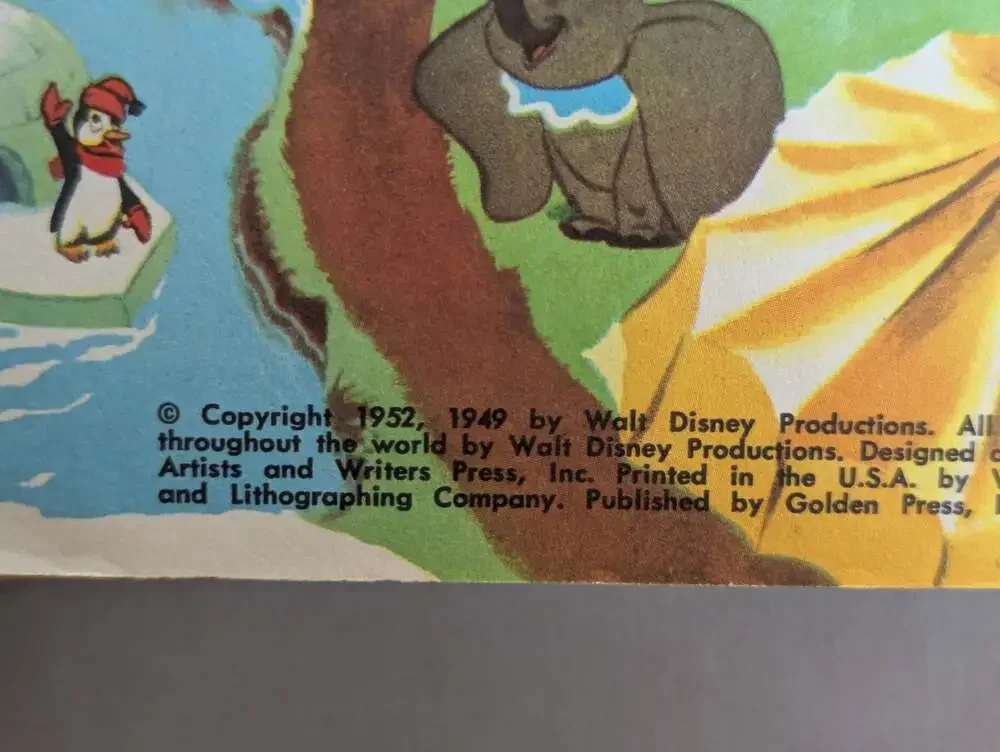 Walt Disney's Mother Goose by Little Golden Book Hardcover Book